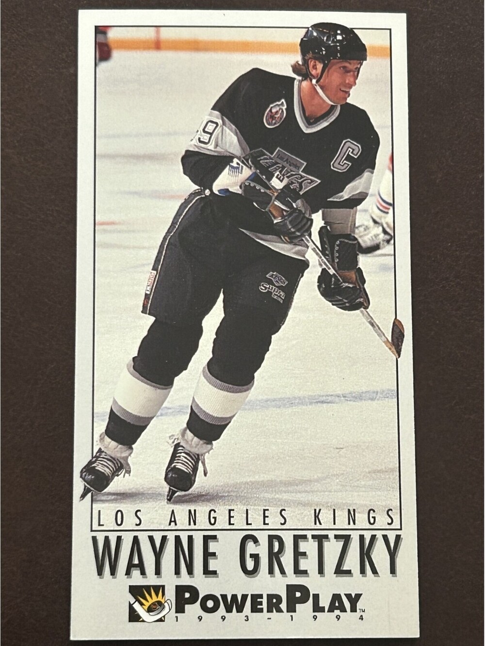 WAYNE GRETZKY 1993-94 FLEER POWER PLAY #116 LOS ANGELES KINGS HOCKEY NM